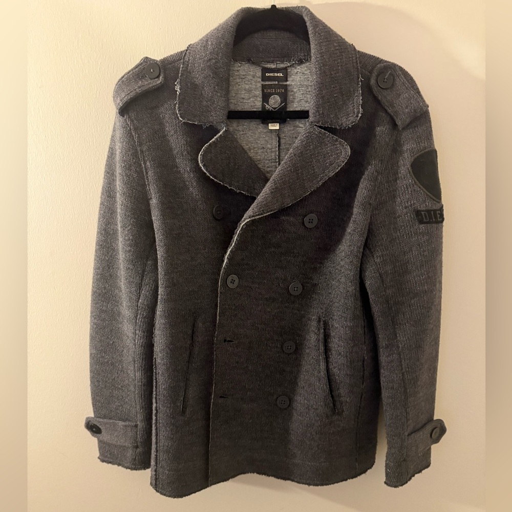 Diesel Gray Military Field Jacket